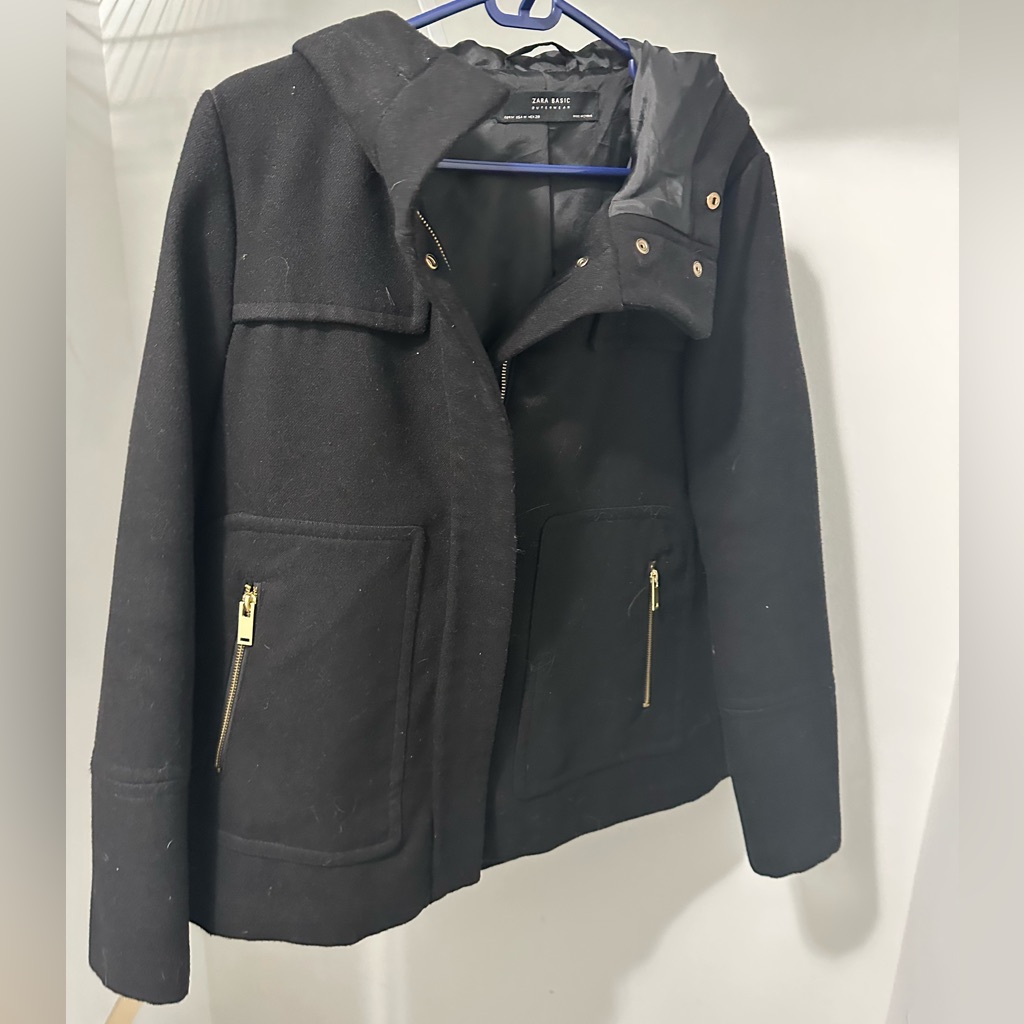 Zara Basic Wool Coat
